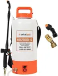 PetraTools 2 Gallon Battery Powered Sprayer, Electric Sprayers in Lawn and Garden with Easy-to-Carry Strap, Weed Sprayer, Electric Sprayer 2 Gallon with Long-Lasting Battery Life - 2 Gallon