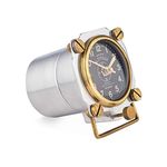 Pendulux Altimeter Table Clock Aluminum