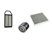 PWX Air Filter + Oil Filter + Cabin/Ac Filter For Maruti Baleno Petrol (2015 Onward)