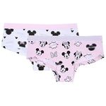 2 x Pink Briefs, Underwear for Girls Mickey Mouse & Friends Disney - 6-7 Years 122 cm