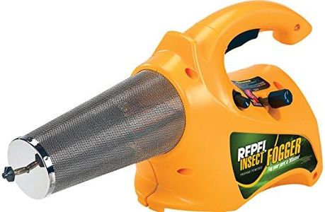 Repel 190397 Propane Insect Fogger for Mosquitoes, Flies, and Flying Insects in Your Campsite or Yard, 40 oz., Yellow