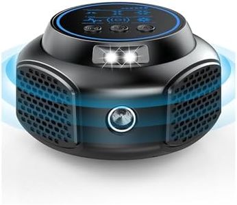 Mäuseabwehr, Ultraschall für Ratten, 360° Ultraschall Maus mit LED-Licht, Abwehrmittel für Mäuse, Nager, Schädlinge, Ratten, Spinnen, Motten, Ameisen