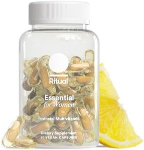 Ritual Essential for Women Postnatal Multivitamin - Postpartum Vitamin - Omega-3 DHA & Choline for Lactation Support, Vitamin A, C, D3 & Zinc for Immune Function Support*, B12, Iodine, Biotin, 30 Day
