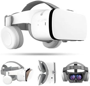 VR-Headset, 3D-Virtual-Reality-Headset Brillen für Erwachsene und Kinder 3D Videos & Spiele Spielen, VR-Brille Handy für iPhone 17 16, 15, 14, 13, 12 11 Pro X XR SE, Samsung Galaxy S24, S23, S22 Edge
