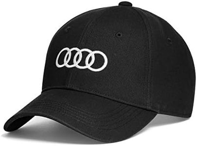 Audi Original Unisex Berretto da Baseball (Nero)
