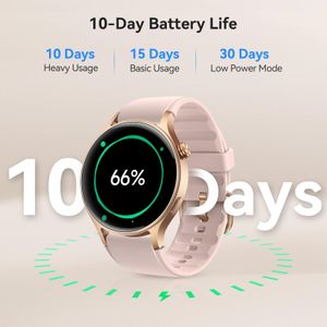 Women’s Smart Watch with AMOLED Display – Call, Fitness, Heart Rate, 3ATM