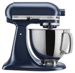 KitchenAid Artisan Series 5 Quart Tilt-Head Stand Mixer, Ink Blue, KSM150PSIB