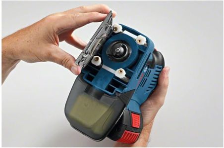 Bosch Professional 18V Cordless Orbital Sander – 3 Base Plates, L-BOXX