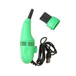 UEYGHEP Computer Vacuum Cleaner, Keyboard Vacuum Cleaner Mini USB Vacuum Cleaner Sewing Machine Vacuum Cleaner Green