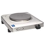 Cadco KR-S2 11 1/2" Electric Hotplate w/ (1) Burner & Infinite Controls, 120v