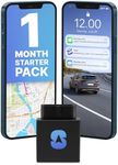Spytec Plug-in GPS Car Tracker w/ 3 Month Service, No Fees, GPS Tracking for Vehicles, Trucks, & Family Safety, Easy Installation, Speed Monitoring, Location History, USA & Worldwide Tracking