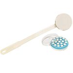 Aids 4 Mobility Lotion Self Applicator Aid Shower, Bath Back Brush Long Handle Massage for Creams, Lotions, Oils, Pain Relief Gel, Sunscreen/Suntan Lotion