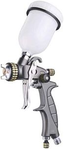 Painter Spray Gun (LABEL) Hvlp Professional Spray Gun Corded Electric Pf-02 0.8 Mm 100 Ml Cup.,Silver