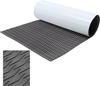 HZshark Boat Flooring EVA Foam Boat Flooring Universal DIY Surfboard Traction Pad Non-Slip Grip Mat Self-Adhesive Trimmable Sheet for Fishing Boat Kayak Decking Yacht RV, for Jet Ski, for Jon Boat