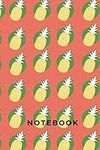 notebook pineapple: lined notebook 