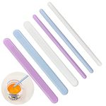 AIFUDA Silicone Stir Sticks, 6 Pcs Facial Makeup Stirring Rods, Resin Silicone Stirring Rods for Mixing Resin, Epoxy, Making DIY Crafts, Face Mask Mixing and Application