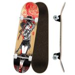 Yocaher Complete 31" x 7.75" Skateboards w/Premium Skateboard Grip Tape, Pro Aluminum Alloy Truck, ABEC-9 Bearing, 54mm Wheels