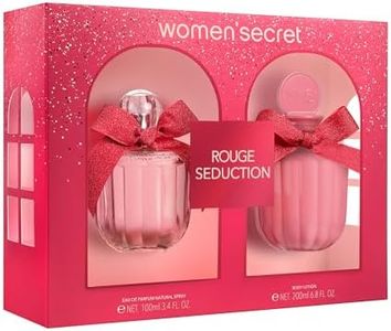 Women'secret Rouge Sedution Estuche Regalo Perfumes de Mujer Pack de 2 Piezas Eau de Parfum 100ml con Vaporizador y Body Lotion 200ml Set Fragancia Chipre y Afrutada Colonia Mujer