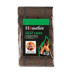 Homefire 100% Recycled Wood Heatlogs, 12 high-energy, ultra-dry logs, Suitable for wood burners, multi-fuel stoves, open fires, chimeneas