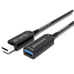 phoossno UL CMP Plenum Rated USB 3.1 Extension Active Optical Cableb10Gbps 65ft Compatible with Microsoft Azure Logitech and Polycom Camera Xbox Printer Touch Screen Kinect Oculus VR Intel RealSense