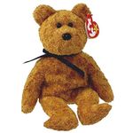 TY Beanie Baby - Fuzz The Brown Bear