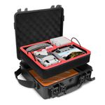 FPVtosky Dual Layer Case for DJI Mini 4 Pro/Mini 3 Drone Waterproof Mini 4 Pro/Mini 3/ Mini 3 Pro Carrying Case Compact Hard Case for DJI RC/RC 2 / RC-N1 / RC-N2