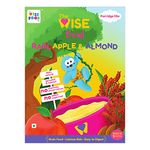 The Wise Food Co Sprouted Ragi Apple Almond Porridge Mix | 100% Natural | Supports Brain Development in Kids | Sprouted | No Sugar/Salt | No Chemicals, Preservatives or Artificial Flavours | 250g