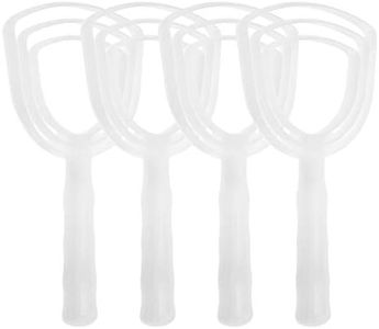 4 Piezas Raspador de Polvo de Hueso Raspador de Carne Raspador de Escamas de Pescado de Polietileno Limpiador de Piel de Pescado Profesional para Utensilios de Cocina