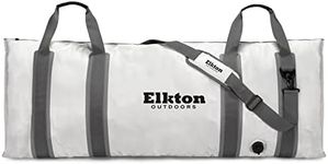 Elkton Outdoors Insulated Fish Cooler Bag Leakproof Fish Kill Bag 60x20in Fish Cooler with Easy Grip Carry Handles for Outdoor Travel 60 Liter