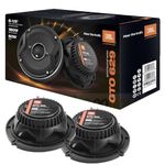 JBL GTO629 6.5"" Grand Touring Series Car Audio Speakers - 2-Way, 360 Watts MAX Power, Factory-Sized Replacement Includes Iron Crush Cleaning Cloth., Black