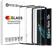 AACL Screen Protector for Samsung Galaxy Note 10 Plus,6.8 Inch,Curved Tempered Glass,Compatible with Ultrasonic Fingerprint Scanner,2 Pack