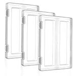 Aemygo 3 Pack Clear A4 File Box wit