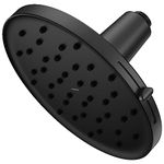 Moen 220R3BL Verso Adjustable 9" Diameter Spray Head Rainshower, Matte Black