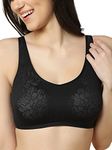 Triumph International Women's Non-Wired Ultrasmart 4D Technology Padded Wireless Fit Smart Bra (110-583_Black_M)