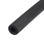 uxcell Foam Tubing for Handle Grip Support, Pipe Insulation, 3/8"(10mm) ID 20mm OD 2m Length Black