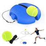 SPORTSTHAL Solo Tennis Training Equipment for Practice –Tennis Self Training Tool for Adults & Kids – Indoor & Outdoor Tennis Trainer Kit with Rebound Ball, Rope Ball – Tennis Trainer for Practice