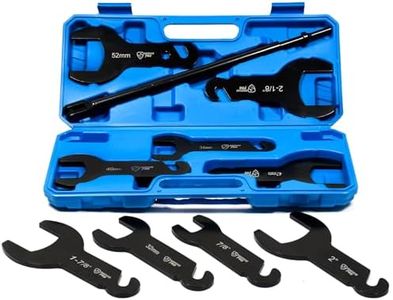 SMOTIVEPRO 10Pcs Pneumatic Fan Clutch Wrench Set Removal Tool Kit, Auto Repair Spanner Kit Installs Fan Clutch Compatible with Ford, GM and Jeep Vehicles