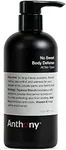 Anthony No Sweat Body Defense Deodorant for Men – Anti-Chafing, Anti-Itch Cream-to-Powder Lotion for Sweat and Body Odor Control – 16 Fl Oz