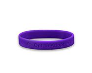 Fundraising For A Cause Opt to Adopt Silicone Bracelet - Adult Size (Retail)