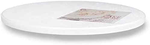 Plastic Cake Boards by Cakebon - Sturdy 1/2 Inch Thick Cake Drums - Professional 12 Inch Cake Boards White, 1-Pack - Cake Drum Cake Rounds 12 Inch