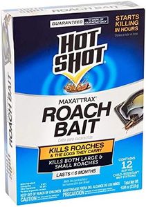 12 ROACH BAIT STATIONS KILLS LARGE & SMALL ROACHES 6 Months