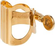 BG Franck Bichon Tradition Gold Plated Finish BB Clarinet Ligature and Cap