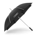 Audi collection 3122200100 Umbrella Automatic Umbrella Black, black, 120 cm, Modern or minimalist