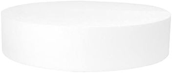 O'CREME Polystyrene Dummy Cake Decorating Display for Baked Goods Bakery Supplies Round Shape (20” Diameter x 3” High)