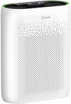 AROEVE Air Purifiers for Home Large Room with Automatic Air Detection Cover 1095 Sq.Ft Impressive Filter Layer Remove Dust, Pet Dander, Pollen for Home, Bedroom, Dorm Room, MKD05- White