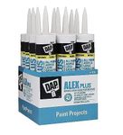 Dap 18152 12 Pack 10.1 oz. Alex Plus Acrylic Latex Caulk Plus Silicone, White