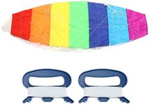 Colored Dual Line Stunt Power Sport Kite - 2.7m, Suitable for Outdoor Seaside Beach Toy (1.4 meters)