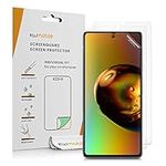 kwmobile Screen Protectors Compatible with Google Pixel 6a Screen Protector - 3x Ultra-Clear Transparent Phone Films