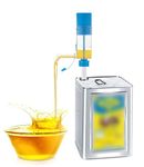 J B ENTERPRISE Plastic Push Oil Dispenser Pump Oil Extractor Pump for Oil containers Plastic Pumping Machine Home & Kitchen - Multicolor