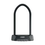 ABUS U-lock Granit XPlus 540 + USH mount - Bike lock with 13 mm shackle and XPlus cylinder - ABUS security level 15 - 230 mm shackle height